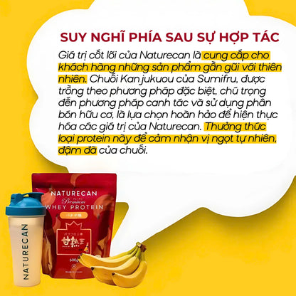 Naturecan Whey Protein Vị Chuối